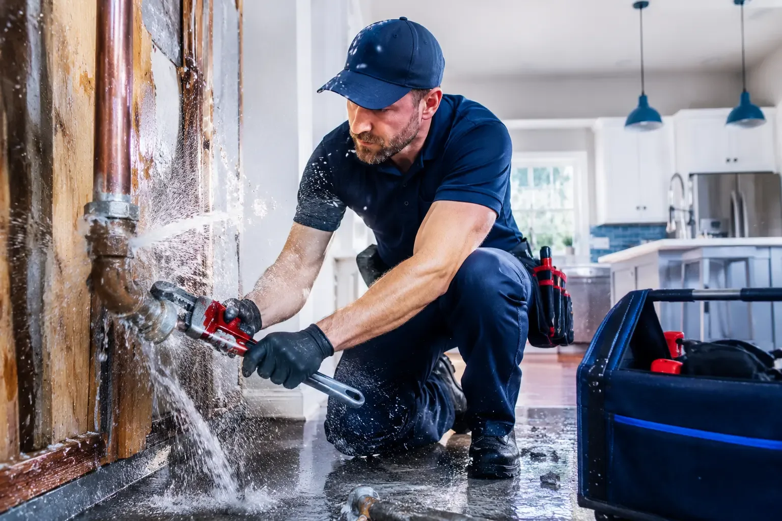 Local emergency pipe repair professionals in Gore Springs, MS